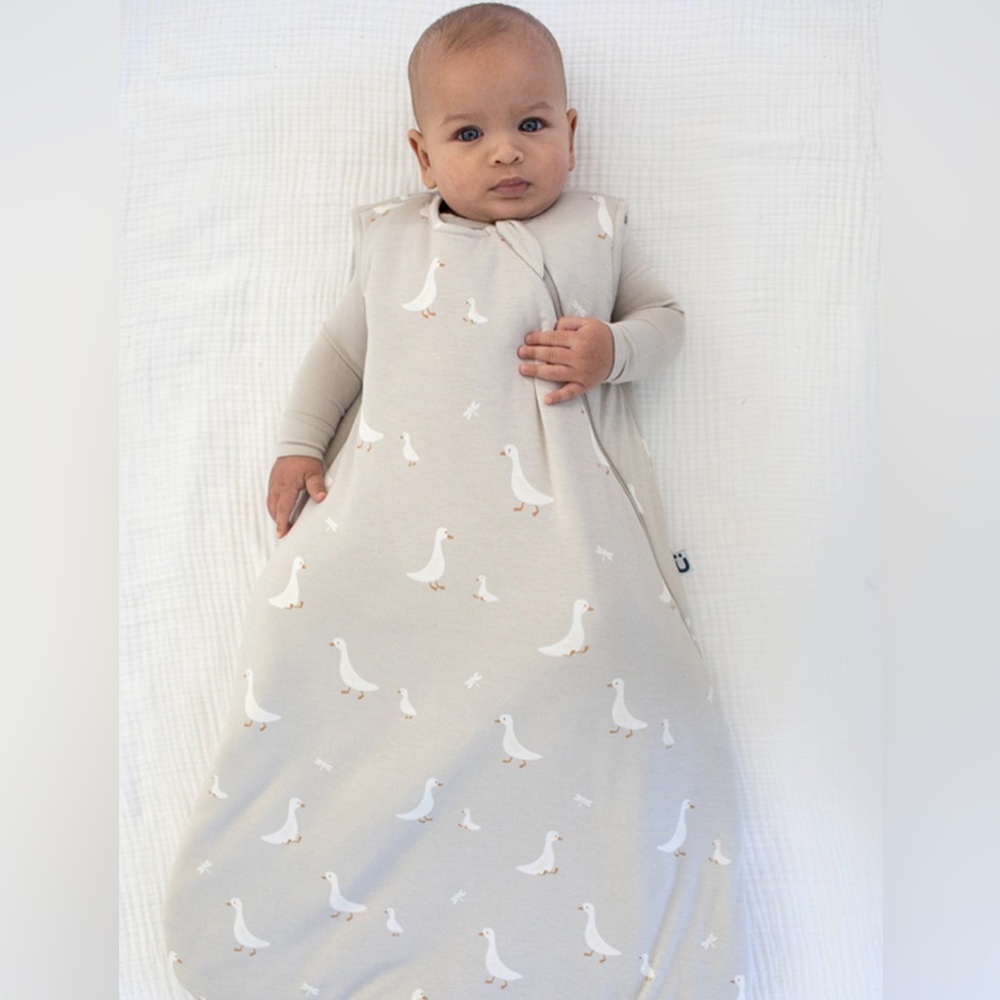 Gunamuna Goose-Print Sleep Sack, 2.6 TOG